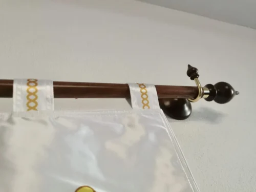 slavnostní saténový znak pro obec Rynárec