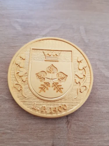 zlatá pamětní medaile Léta Páně