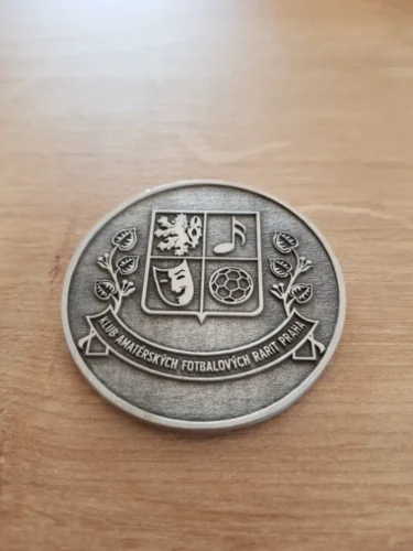 stříbrná pamětní medaile