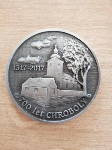 Stříbrná pamětní medaile