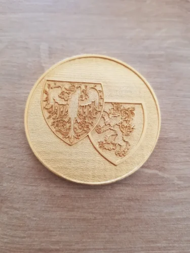 zlatá pamětní medaile
