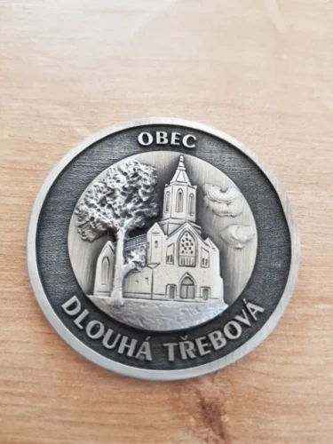 stříbrná pamětní medaile
