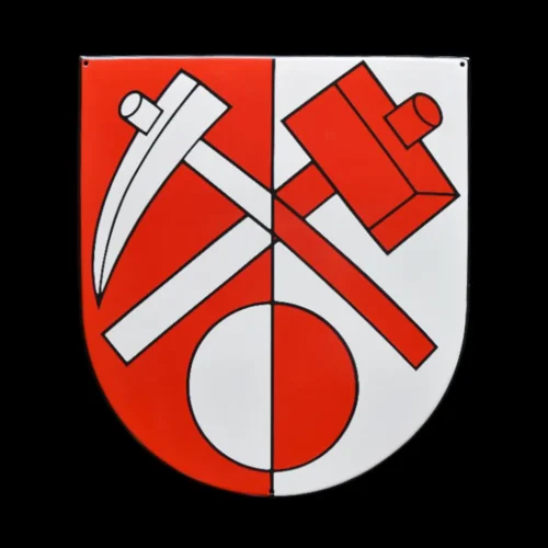smaltovaná cedule