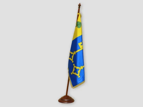 slavnostní tištěná vlajka