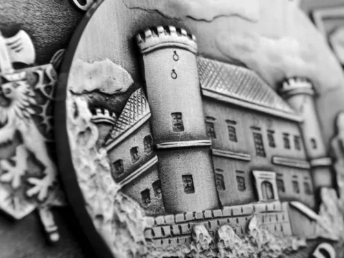 Pamětní medaile Dívčí Hrad detail