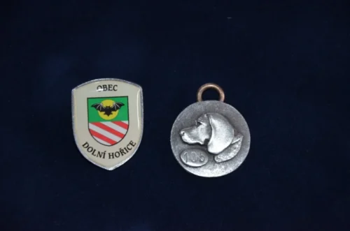 odznáčky pro obec Dolní Hořice