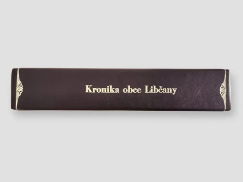 kronika s pouzdrem pro obec Libčany