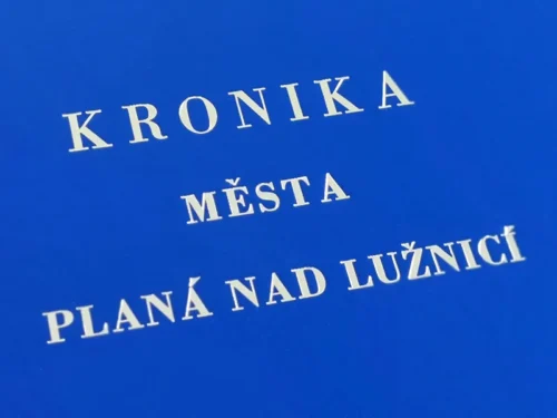 kronika mšsta Planá nad Lužnicí