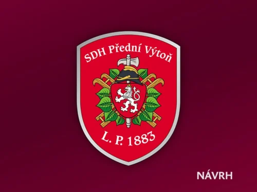odznak SDH Přední Výtoň návrh