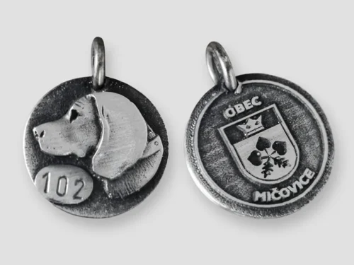 psí známka Mičovice