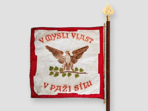 replika historické žerdi