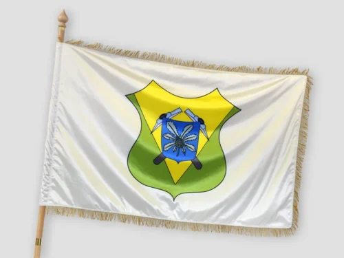 hasičská tištěná vlajka