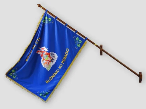 vlajka hasičská tištěná