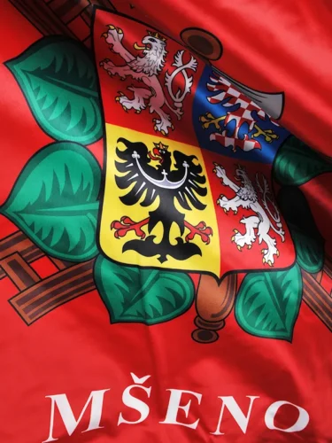 vlajka hasičská tištěná