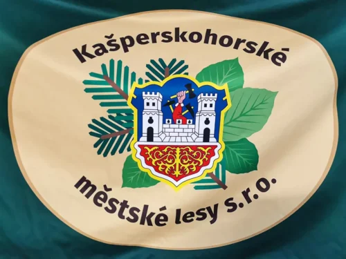 vlajka myslivecká tištěná