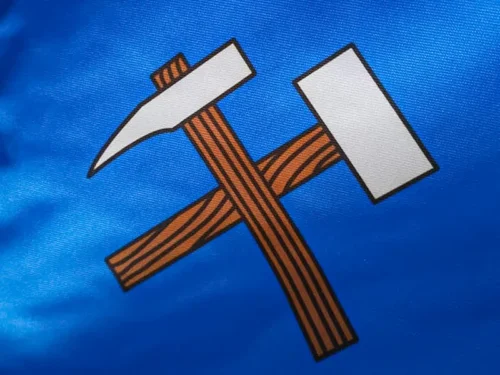 hasičská vlajka Adamov
