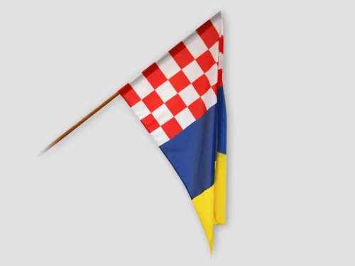 tištěná vlajka obecní