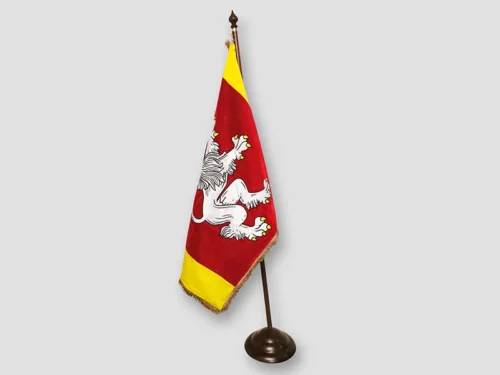 vyšívaná vlajka Benešov nad Černou