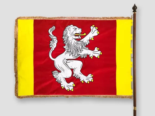 vyšívaná vlajka Benešov nad Černou